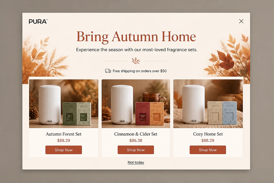 Autumnal Warmth Grid