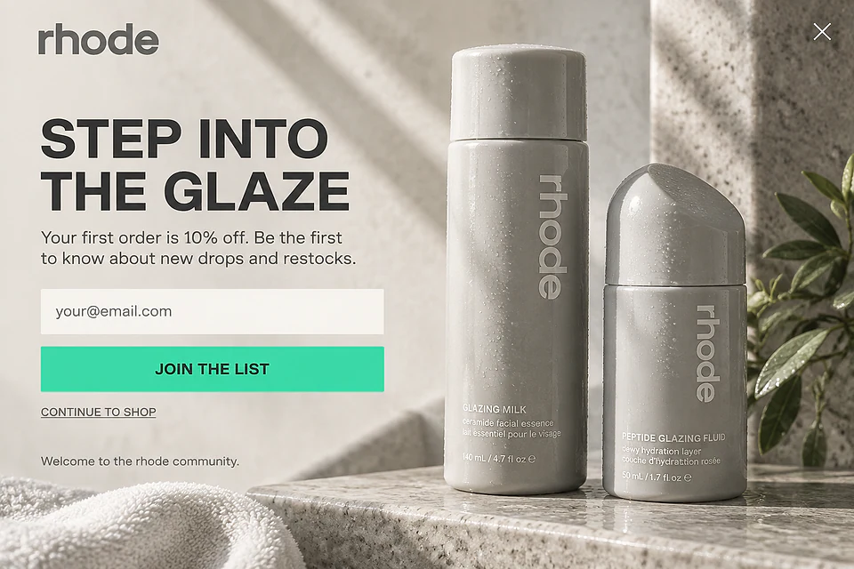 Immersive Glaze Reveal
