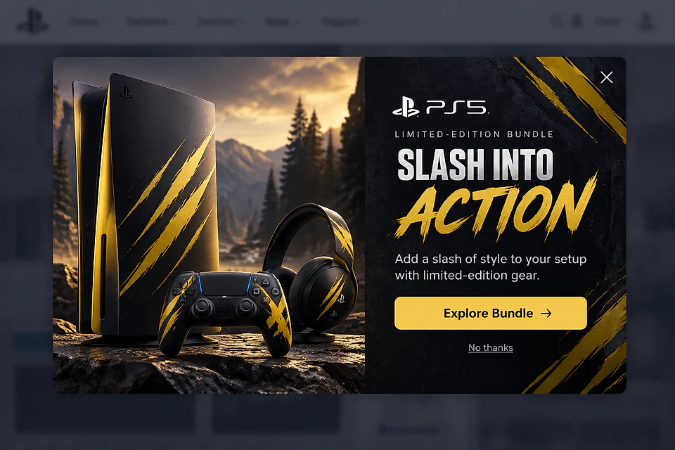 Marvel's Wolverine Bundle Modal
