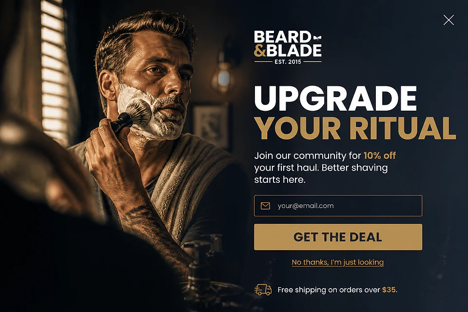 The Master Groomer – popup ötlet a(z) beardandblade.com.au alapján