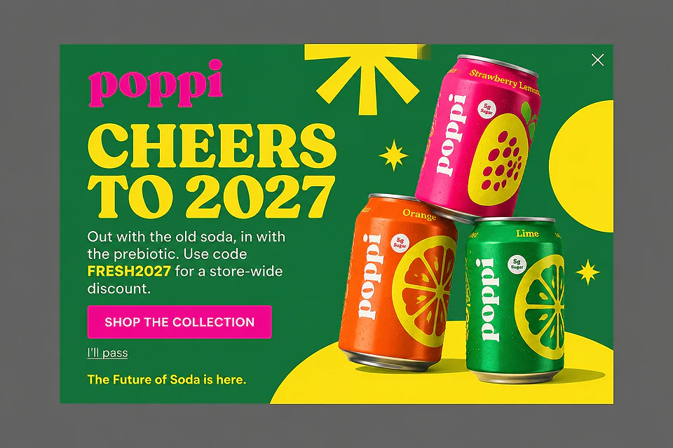 Typographic Toast – popup ötlet a(z) drinkpoppi.com alapján
