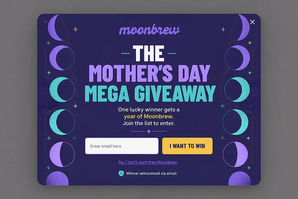 Typographic Moonflow
