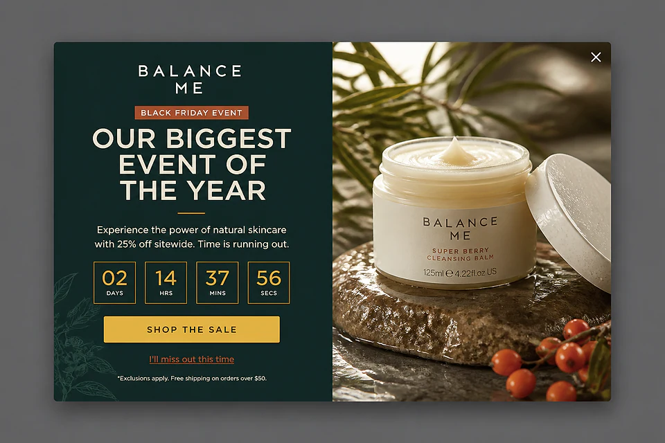Earthly Elegance – popup ötlet a(z) balanceme.com alapján