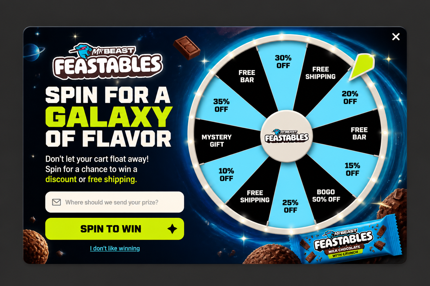Galaxy Crunch Gamified