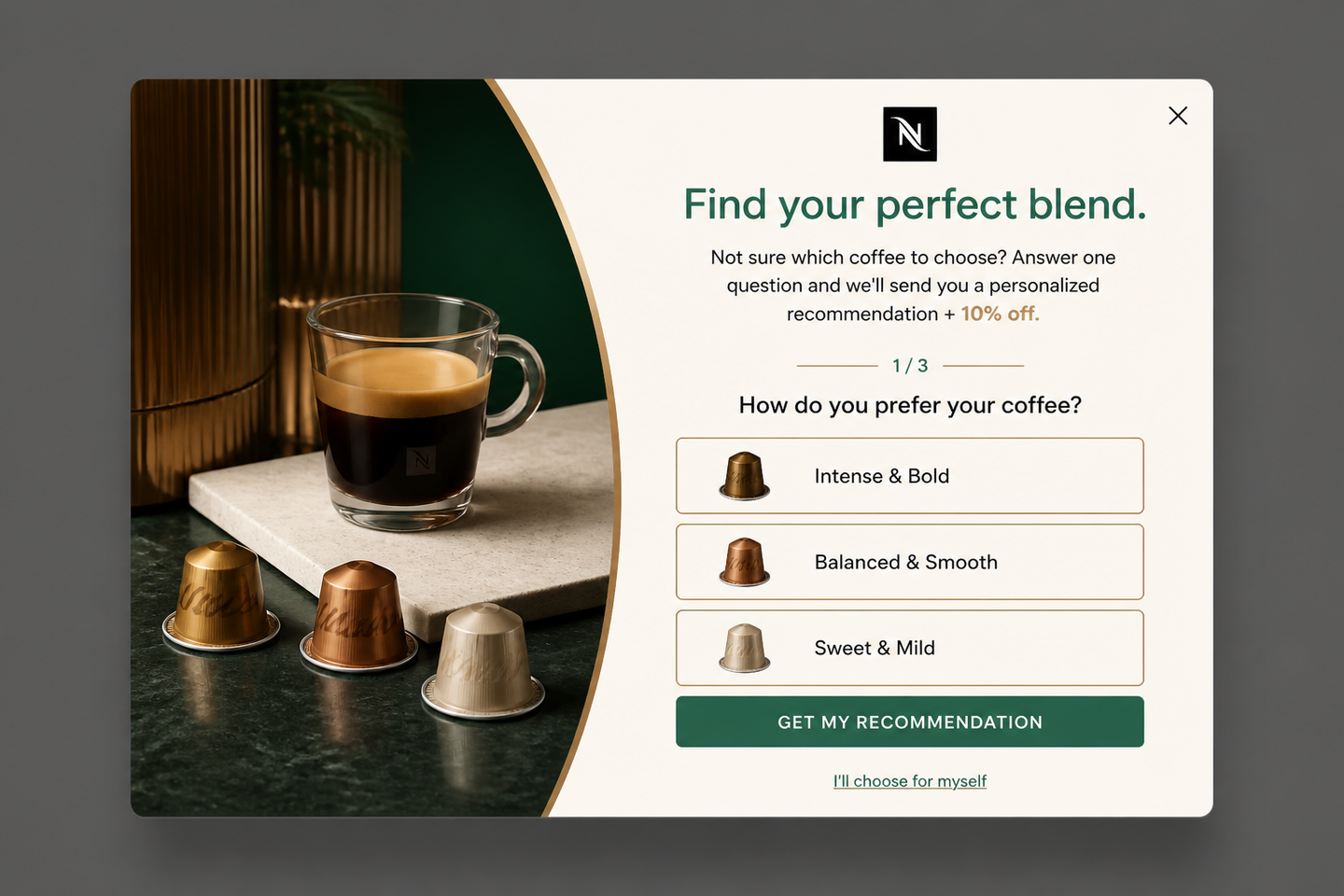 The Barista Choice Quiz