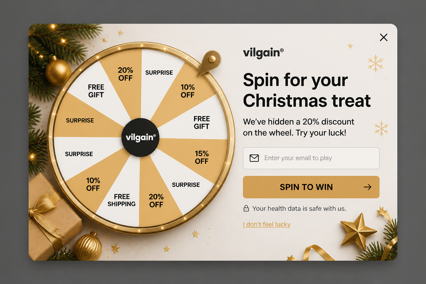 Festive Spin-to-Win