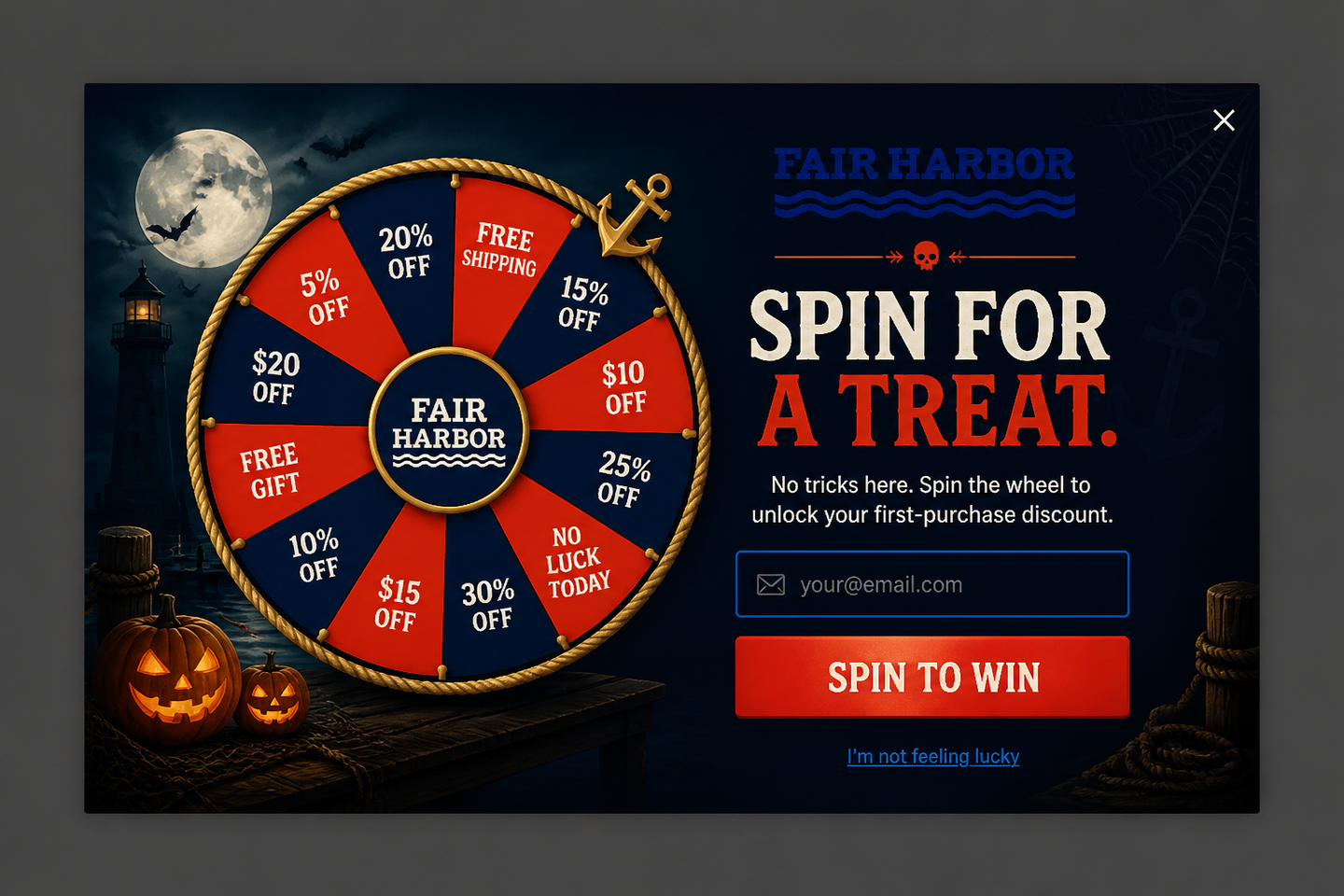 Haunted Harbor Wheel