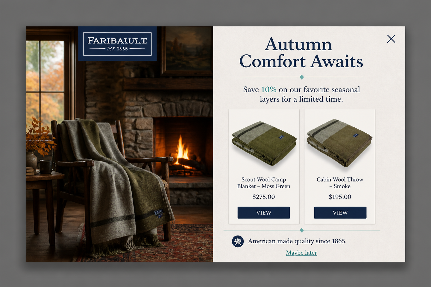 Autumn Cabin Editorial