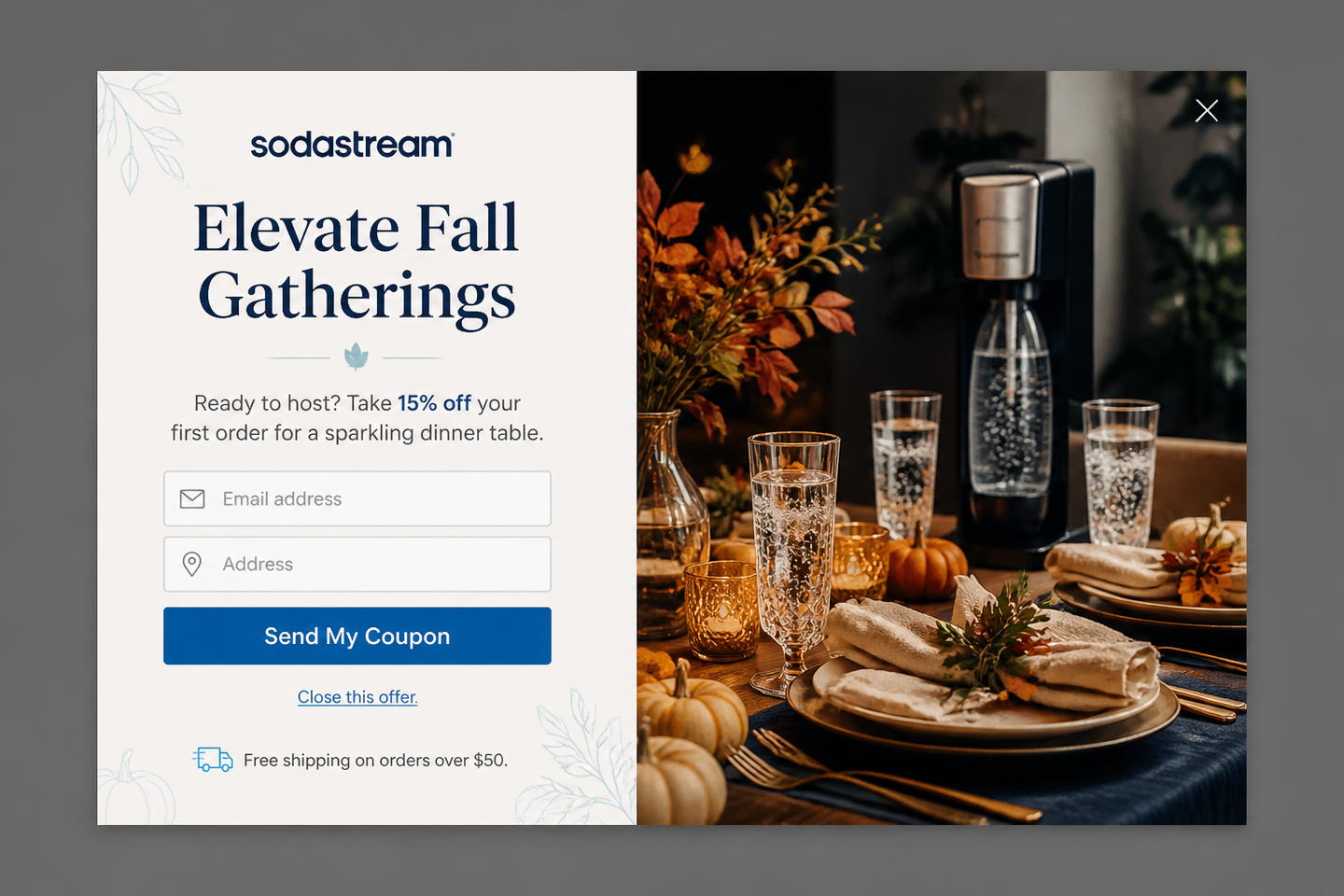 Fall Gatherings Card