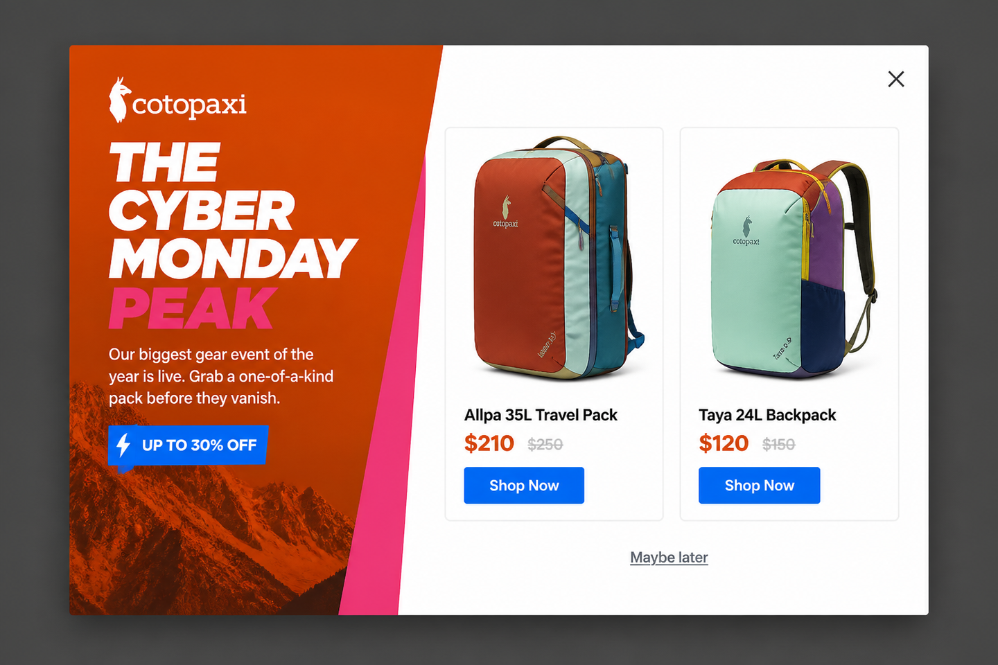 The Cyber Peak