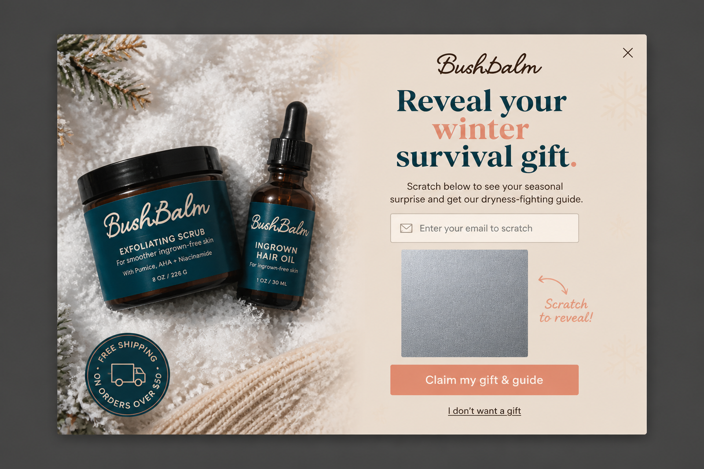 Winter Survival Scratch