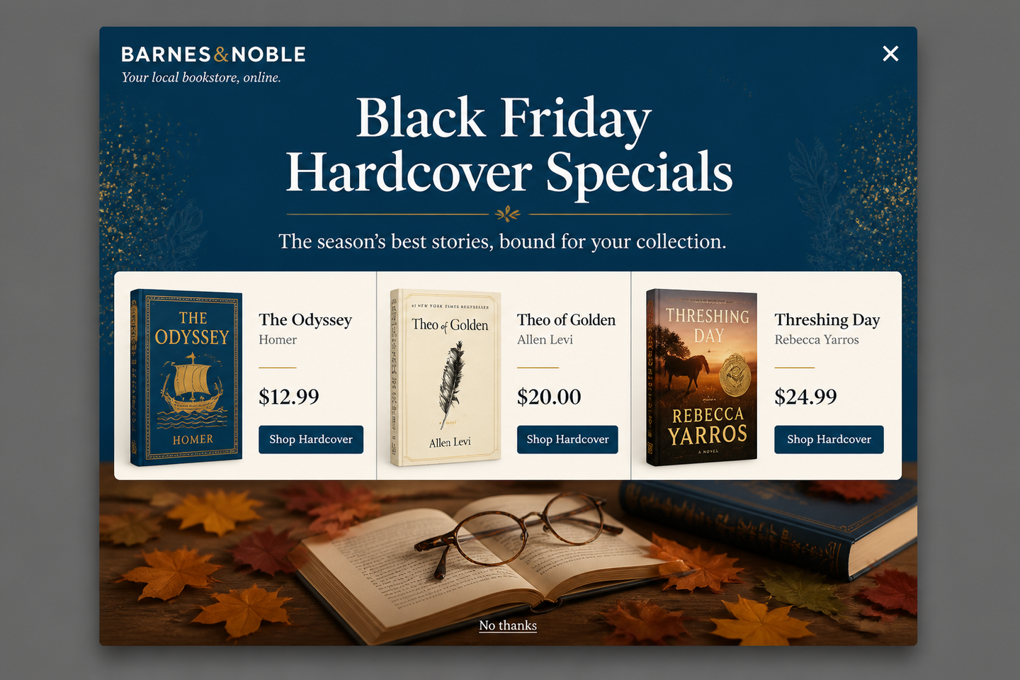 Cozy Classic Black Friday
