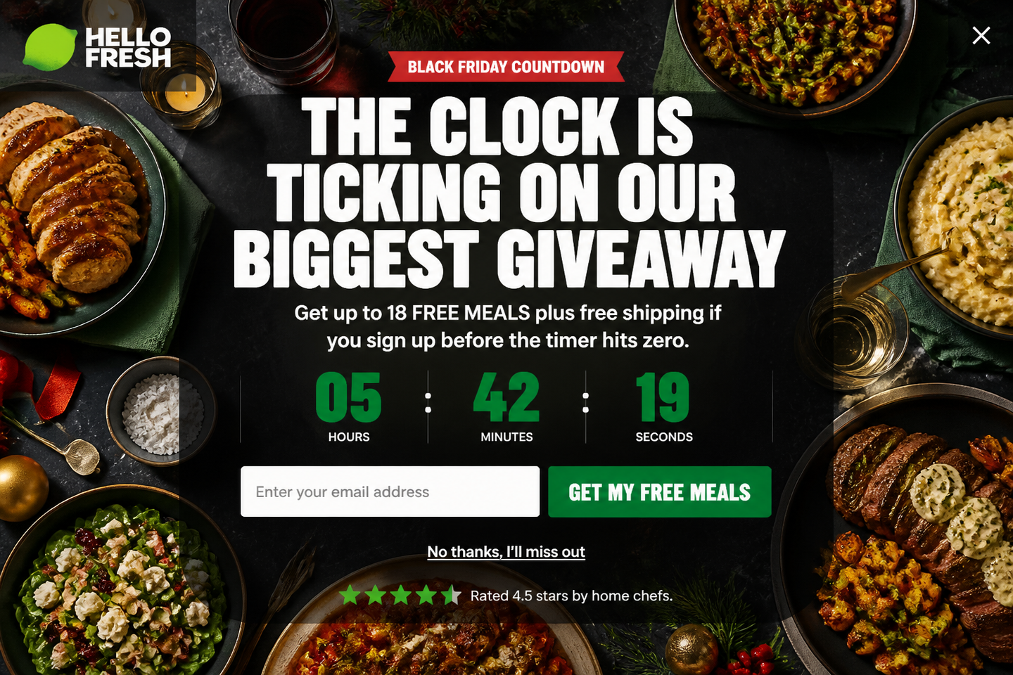 Holiday Feast Countdown