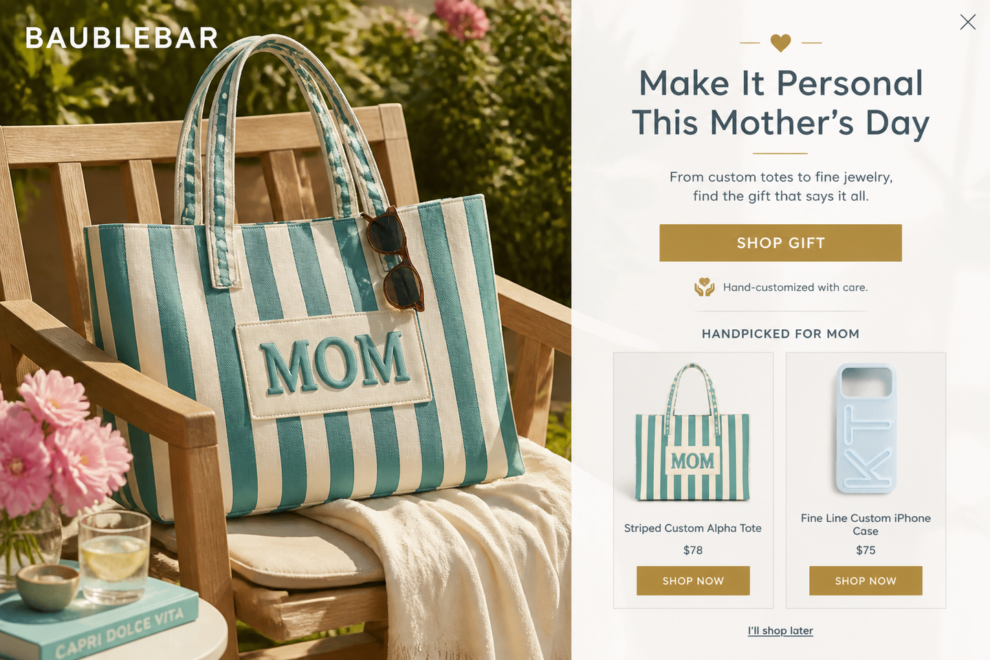 Personalized Luxury Takeover