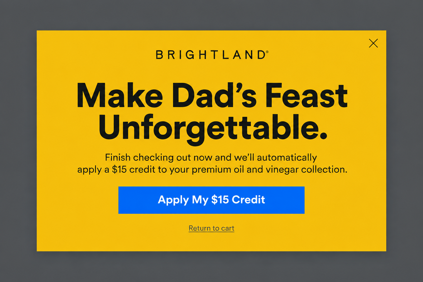 The Bold Typographic Save