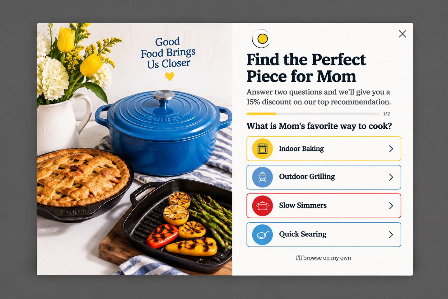 Mom's Cooking Style Quiz