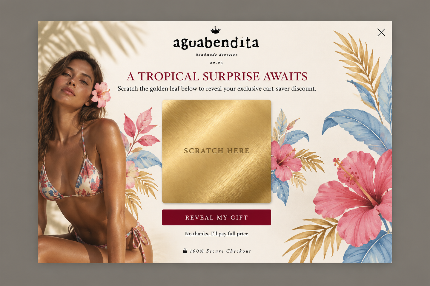 Tropical Scratch Reveal