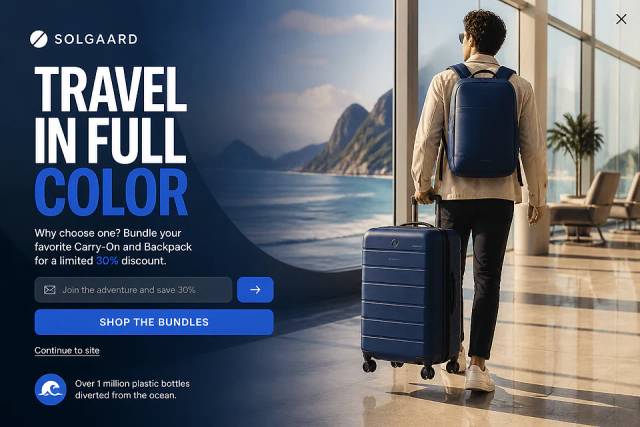 The Nomad Escape — popup concept inspired by solgaard.co