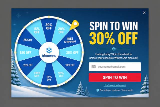 Frost & Fortune — popup concept inspired by bloomnu.com
