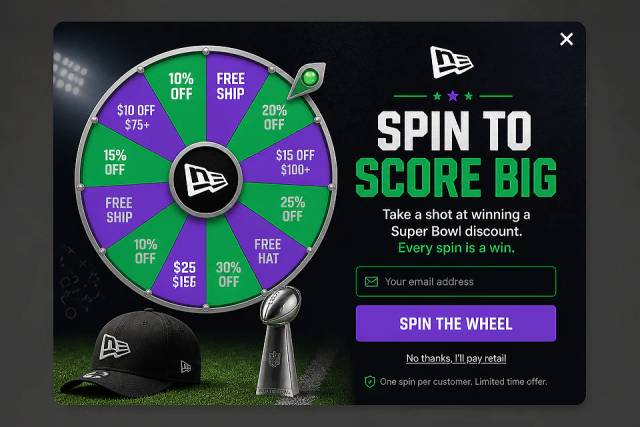Stadium Wheel — popup concept inspired by neweracap.com