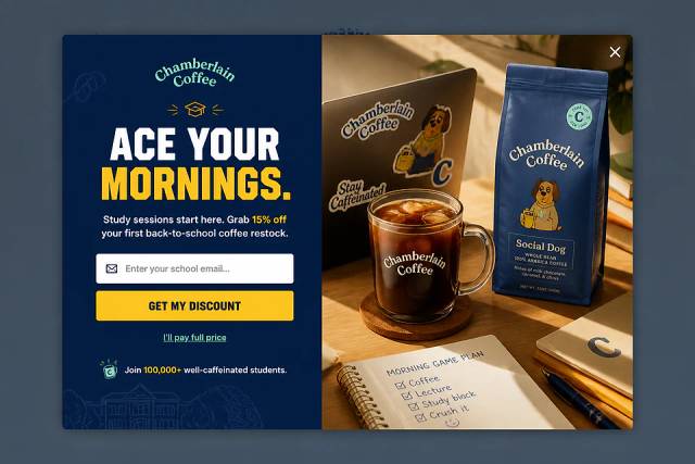 The Study Session — popup concept inspired by chamberlaincoffee.eu