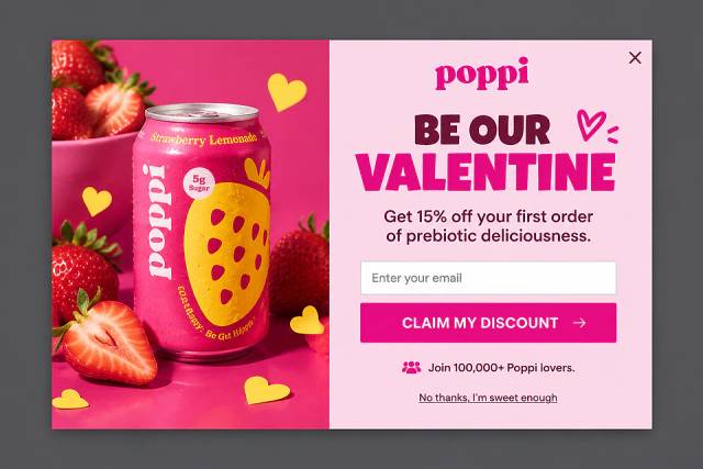 Sweet Prebiotic Love — popup concept inspired by drinkpoppi.com