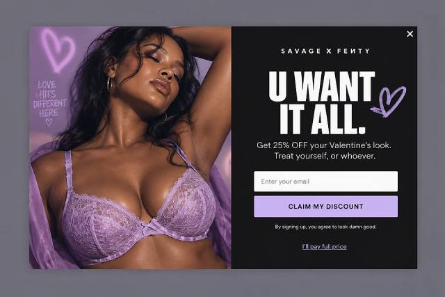 The Editorial Duo — popup concept inspired by savagex.com