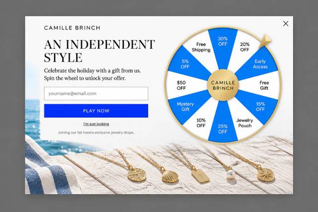 Nautical Minimalist — popup concept inspired by camillebrinch.com