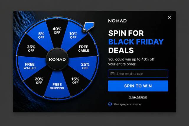 The Nomad Wheel — popup concept inspired by nomadgoods.com
