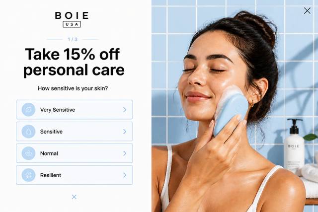 Boieusa Refined — popup concept inspired by boieusa.com