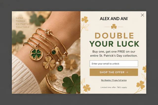 Heritage Luck — popup concept inspired by alexandani.com