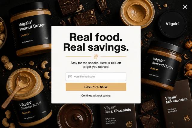 The Ingredient Immersion — popup concept inspired by vilgain.com