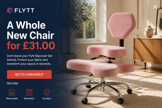 The Editorial Full-Bleed — popup concept inspired by theflytt.co.uk