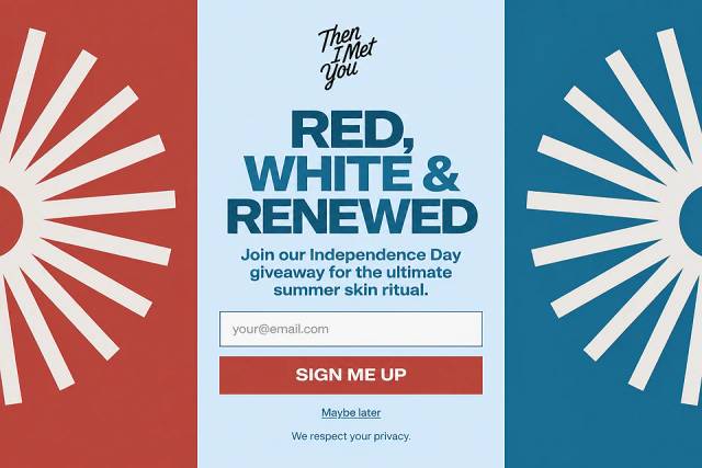 The Modern Minimalist — popup concept inspired by thenimetyou.com